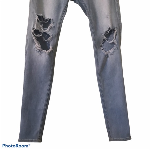 Hollister Distressed Skinny Jeans - Picture 6 of 12